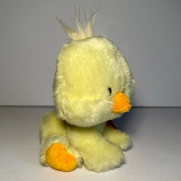 Aurora 6” Spring Bobble Yellow Chick Plush Toy - Picture 6 of 12